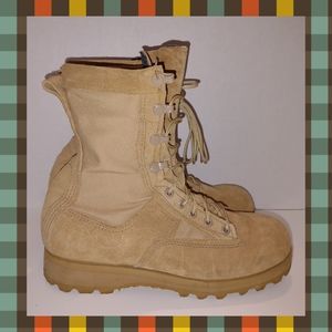 Mens military combat boots sz7R